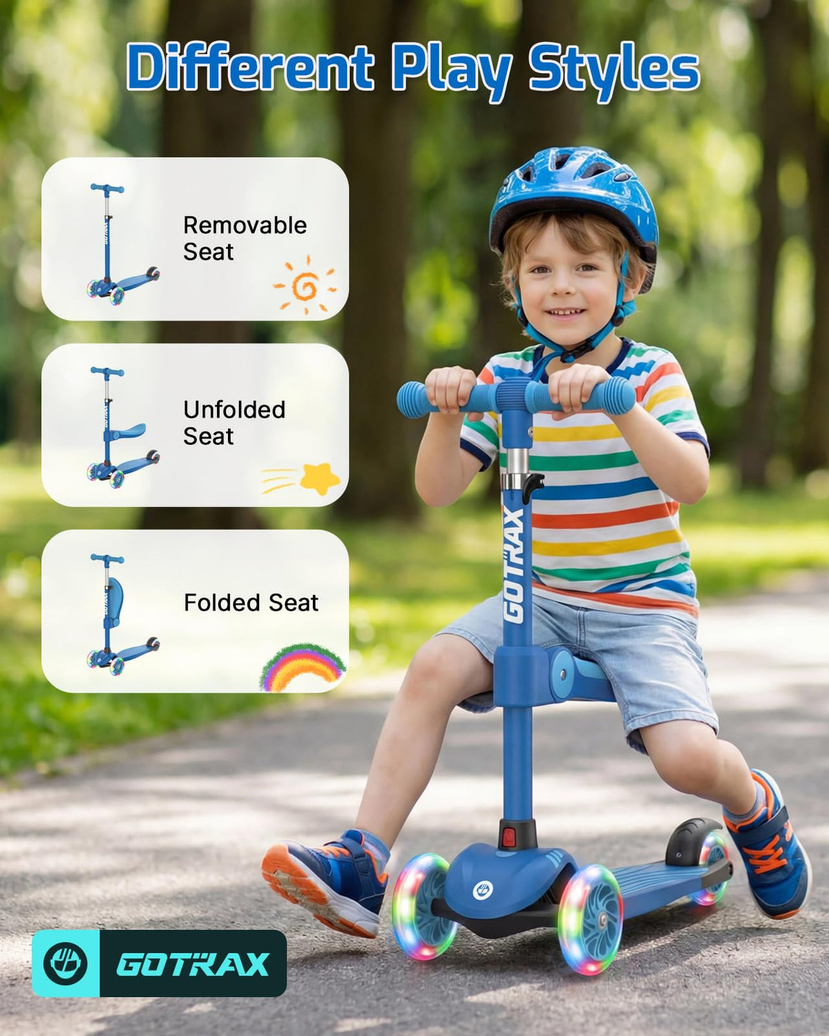 Kick Scooter with Seat C726386