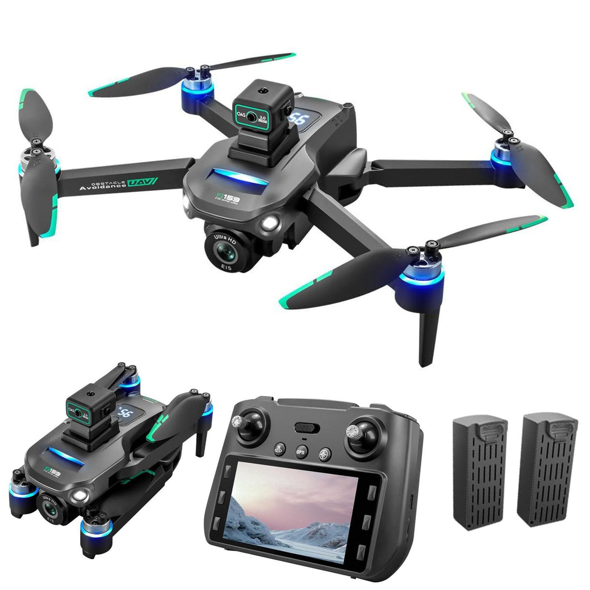 4K Camera Drone with Large Screen W5290