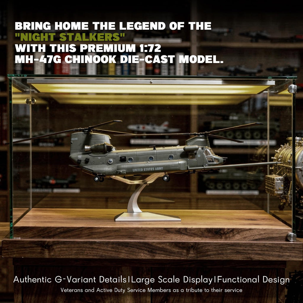 1/72 MH-47G Chinook Die-cast Metal Helicopter Model O240220