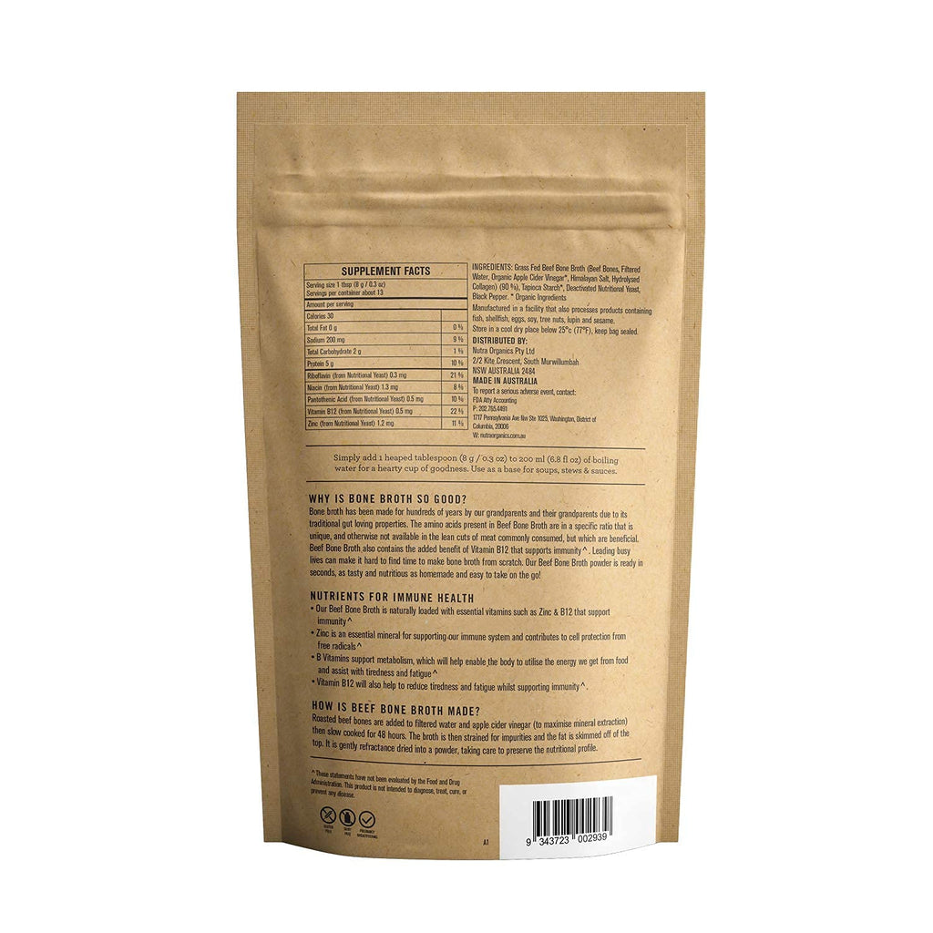 Beef Broth Low Sodium Powder 3.5oz K50785