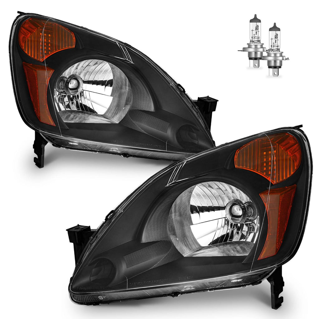 Halogen Headlights with Bulbs C180486