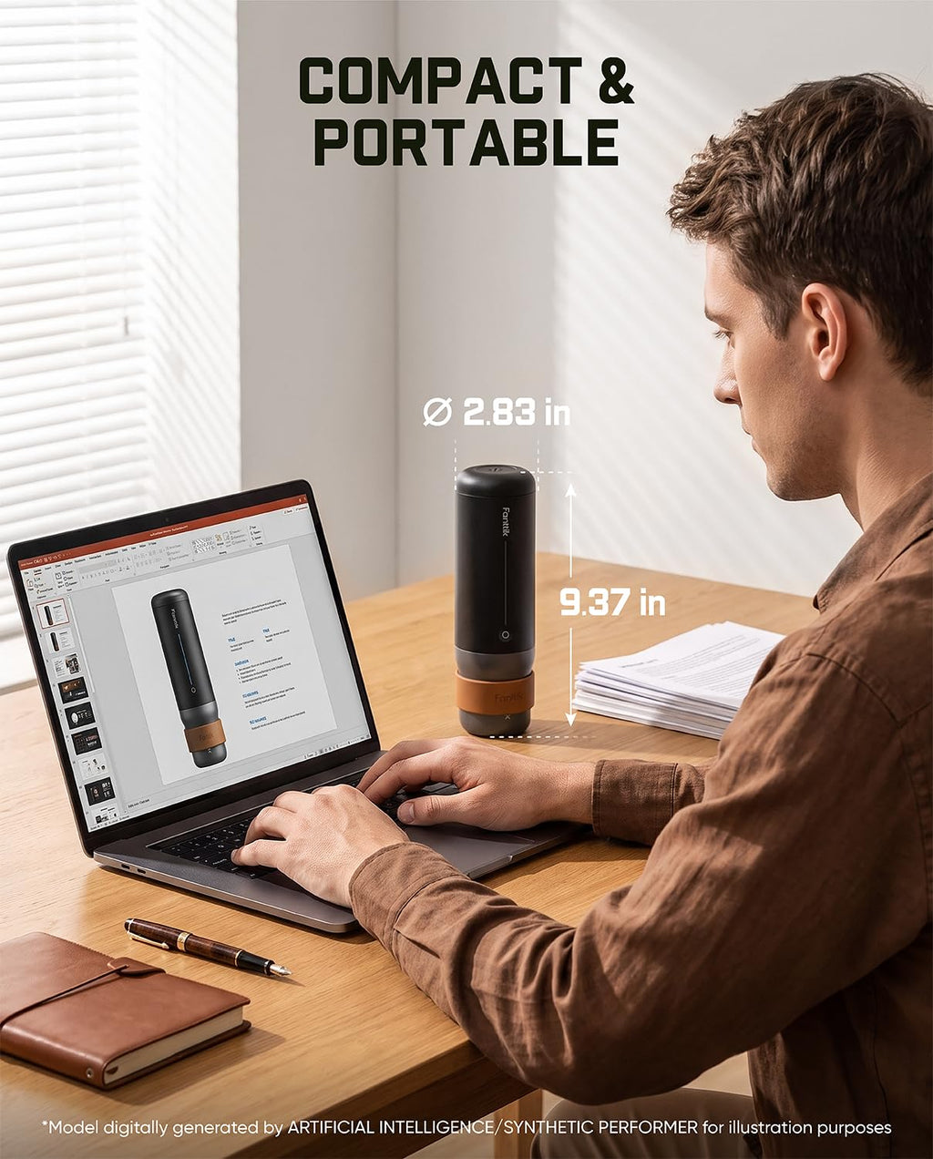 Portable Espresso Maker with USB-C F16291