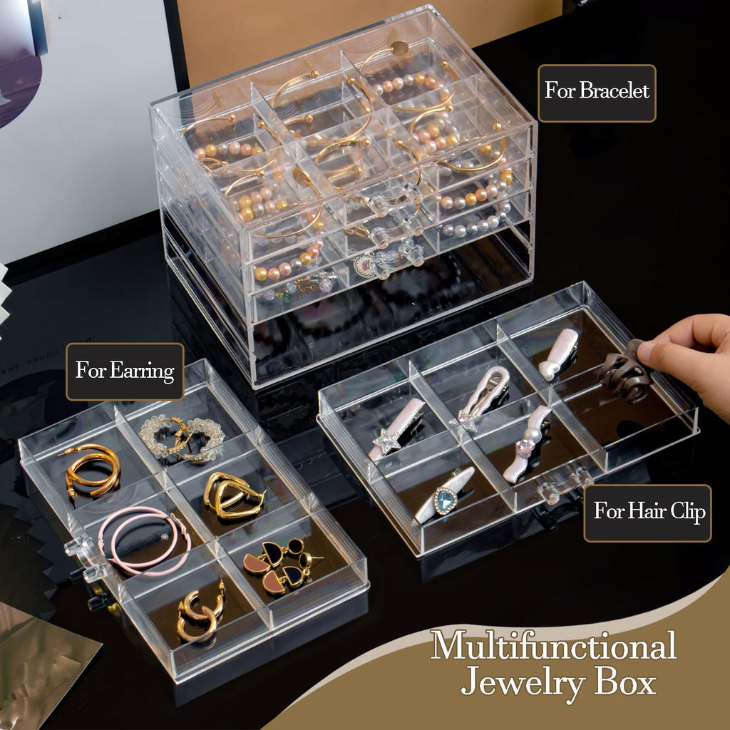 Earring Organizer Box 30 Compartments C786