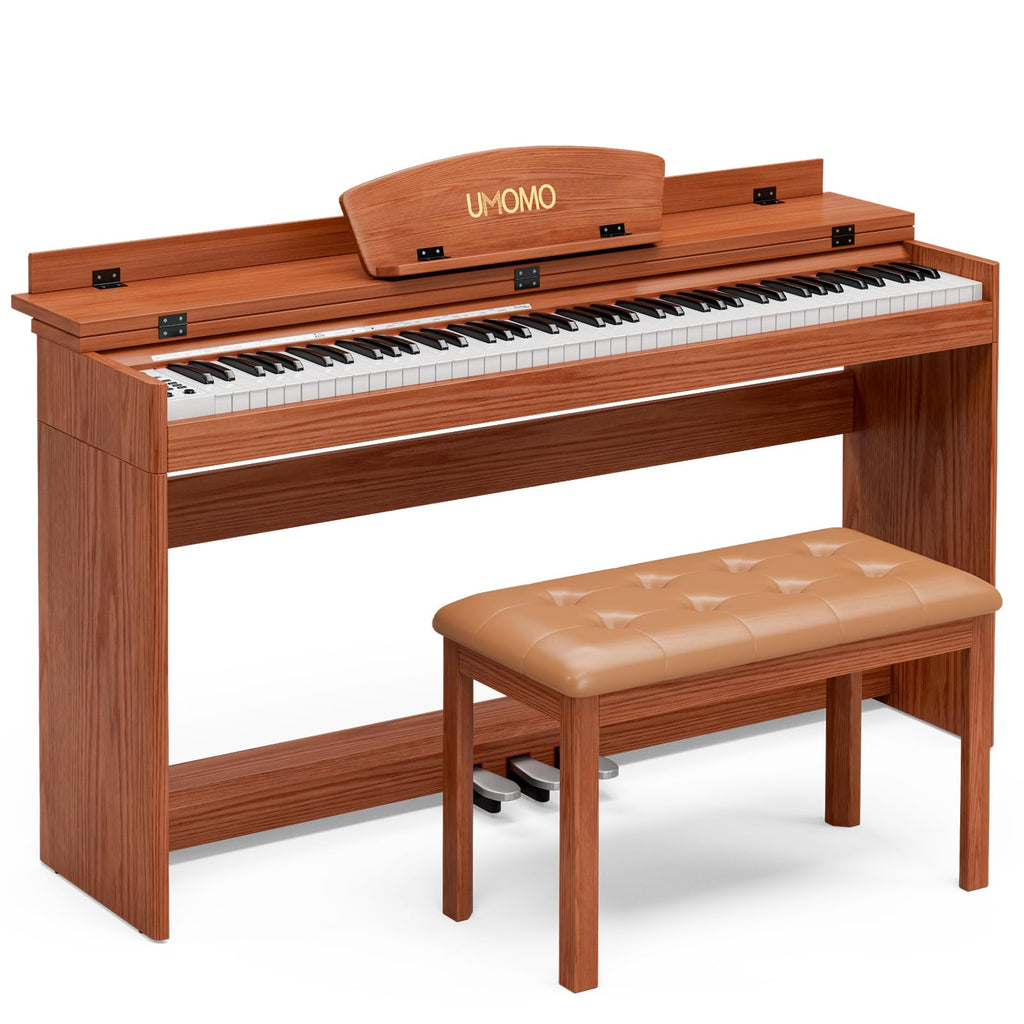 88 Weighted Keys Upright Digital Piano with Bench N380830