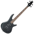Weathered Black Electric Bass Guitar F92645