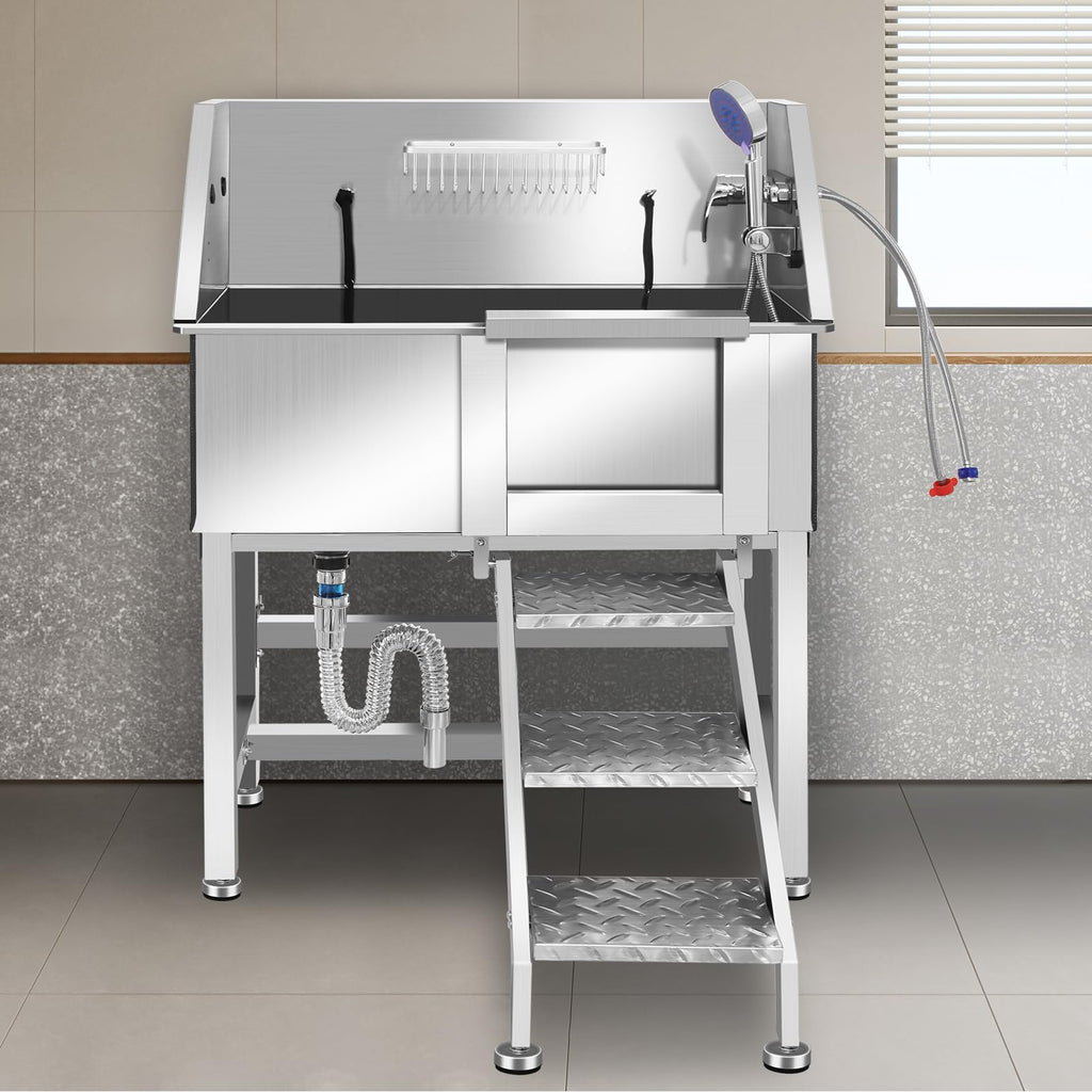 Stainless Steel Dog Washing Station Q527