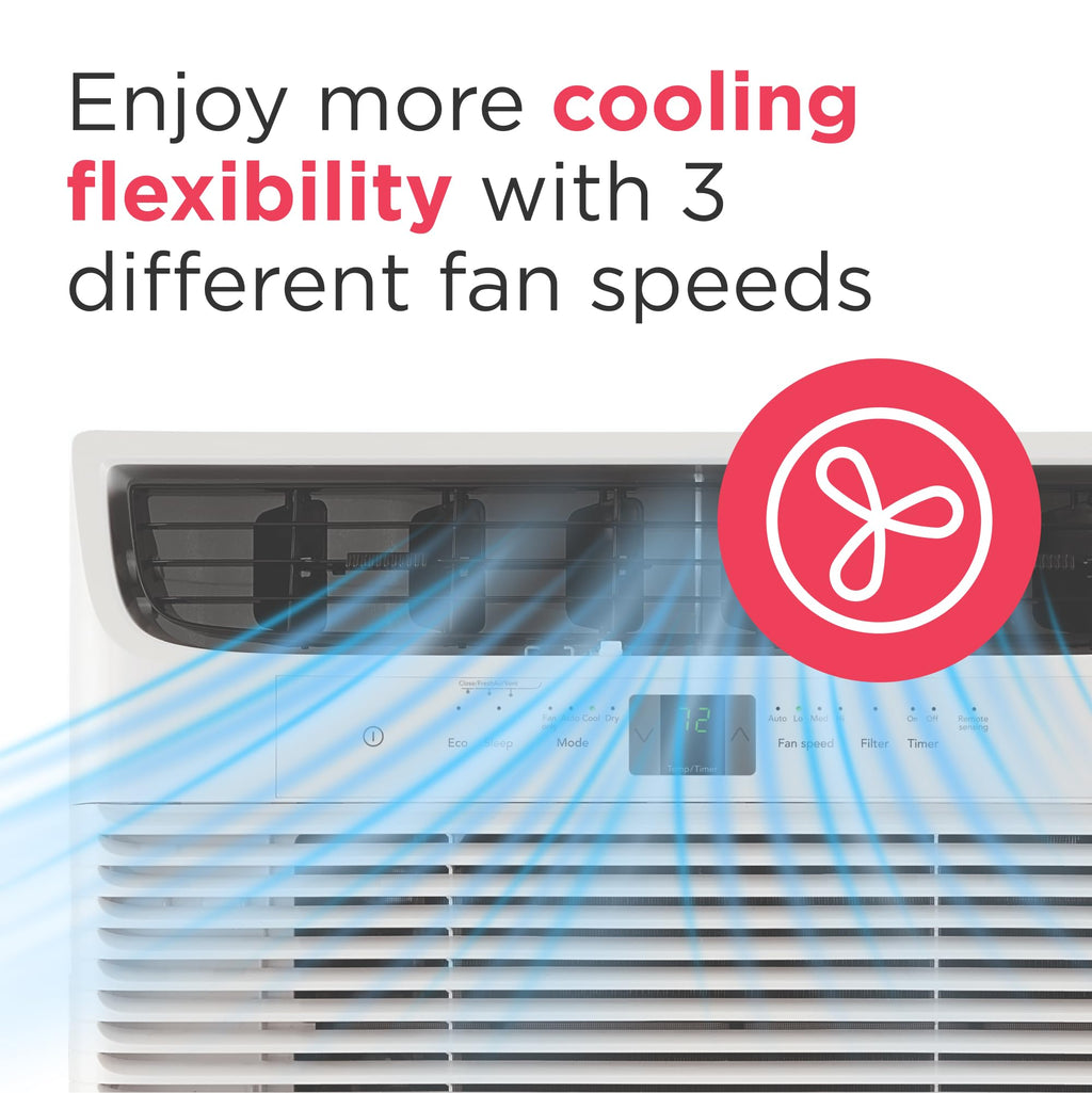 10,000 BTU White Window Air Conditioner P82272