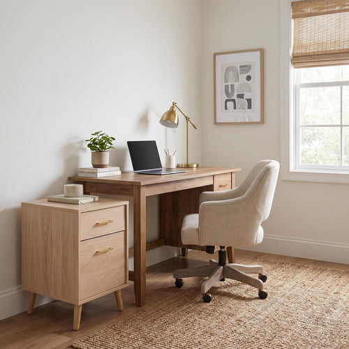 2 Drawer File Cabinet Q82058