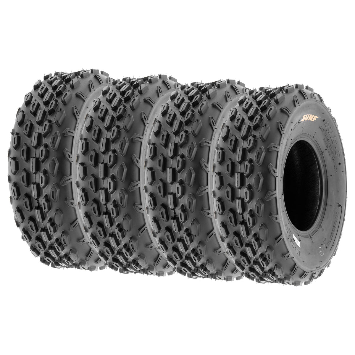 19x7-8 Tubeless 6 Ply Set of 4 F984