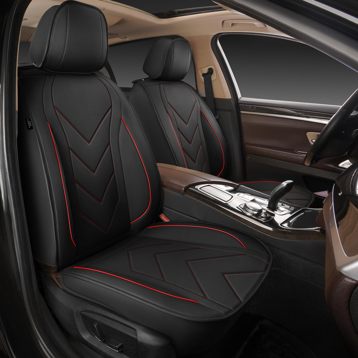 Waterproof Leather Full Set Car Seat Covers I954965