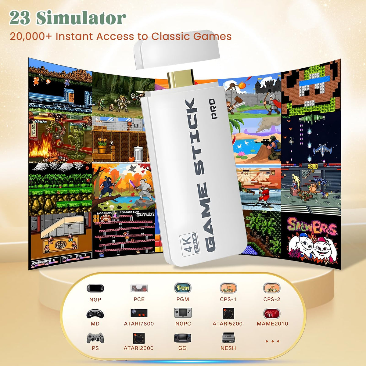 4K HDMI Retro Gaming Console C968