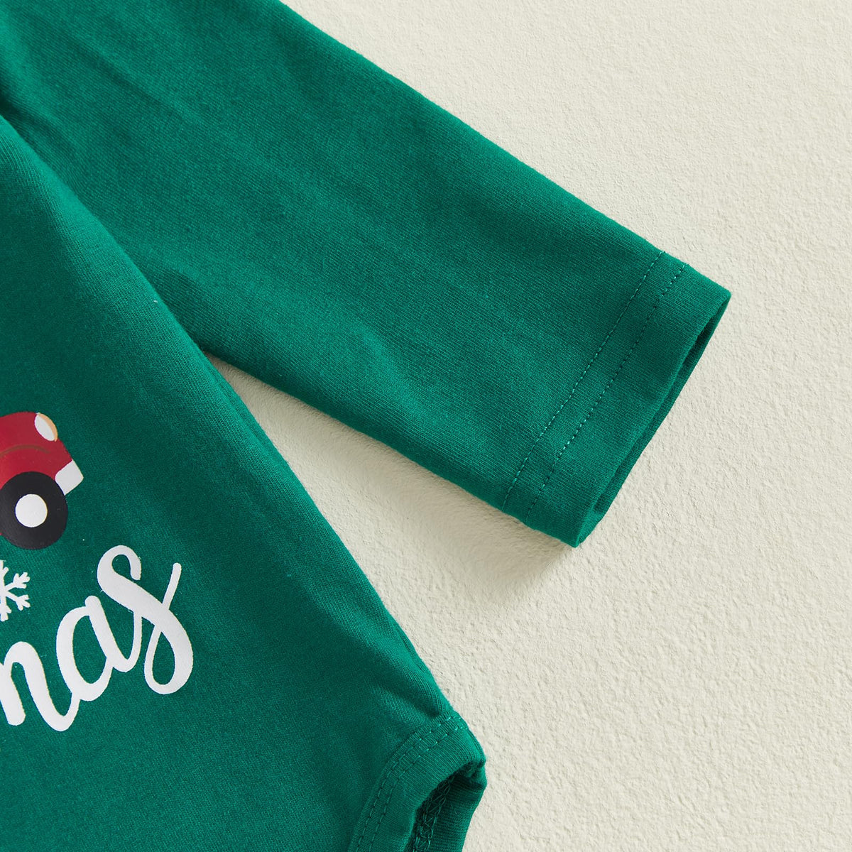 My First Christmas Baby Boy Outfit Romper Pants Hat R318