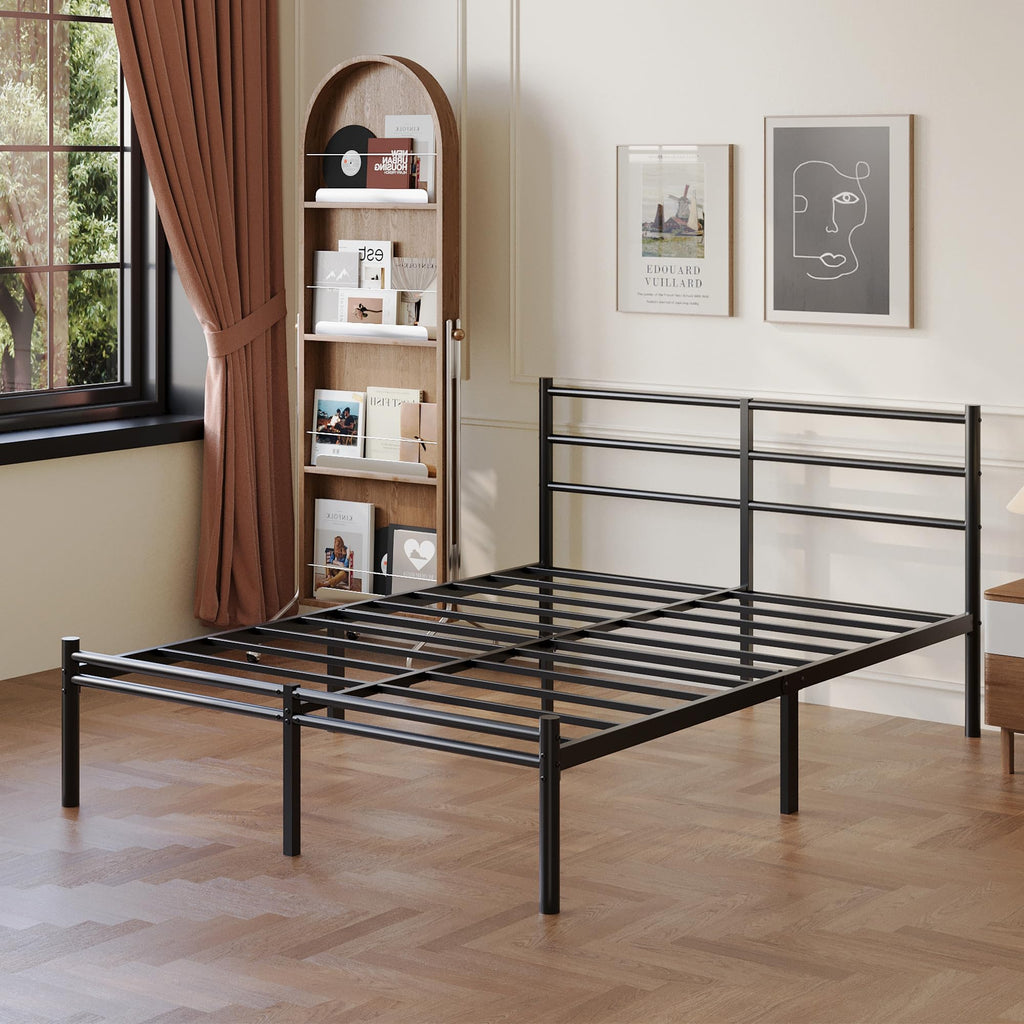Full Size Bed Frame with Headboard and Footboard X621