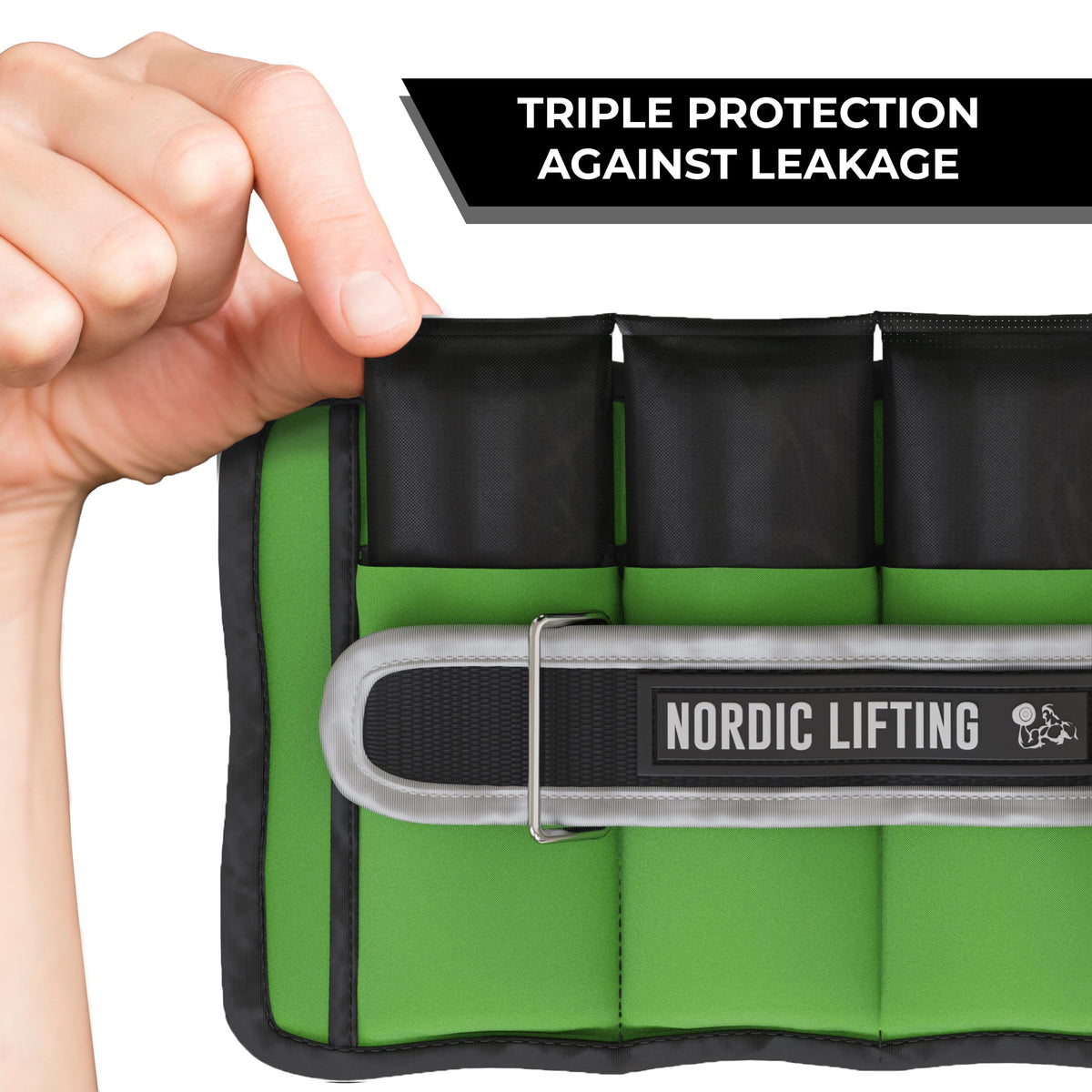 Adjustable 5lb Ankle Weights (1 Pair) H9715