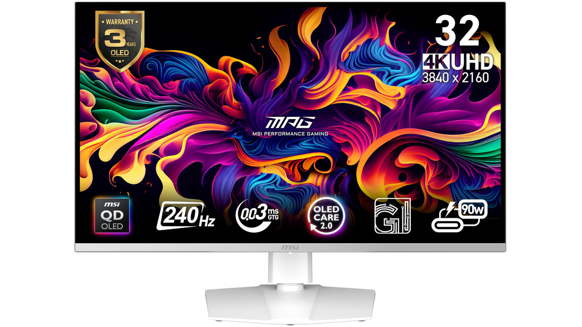 31.5 Inch 4K UHD 240Hz QD-OLED Gaming Monitor N385709