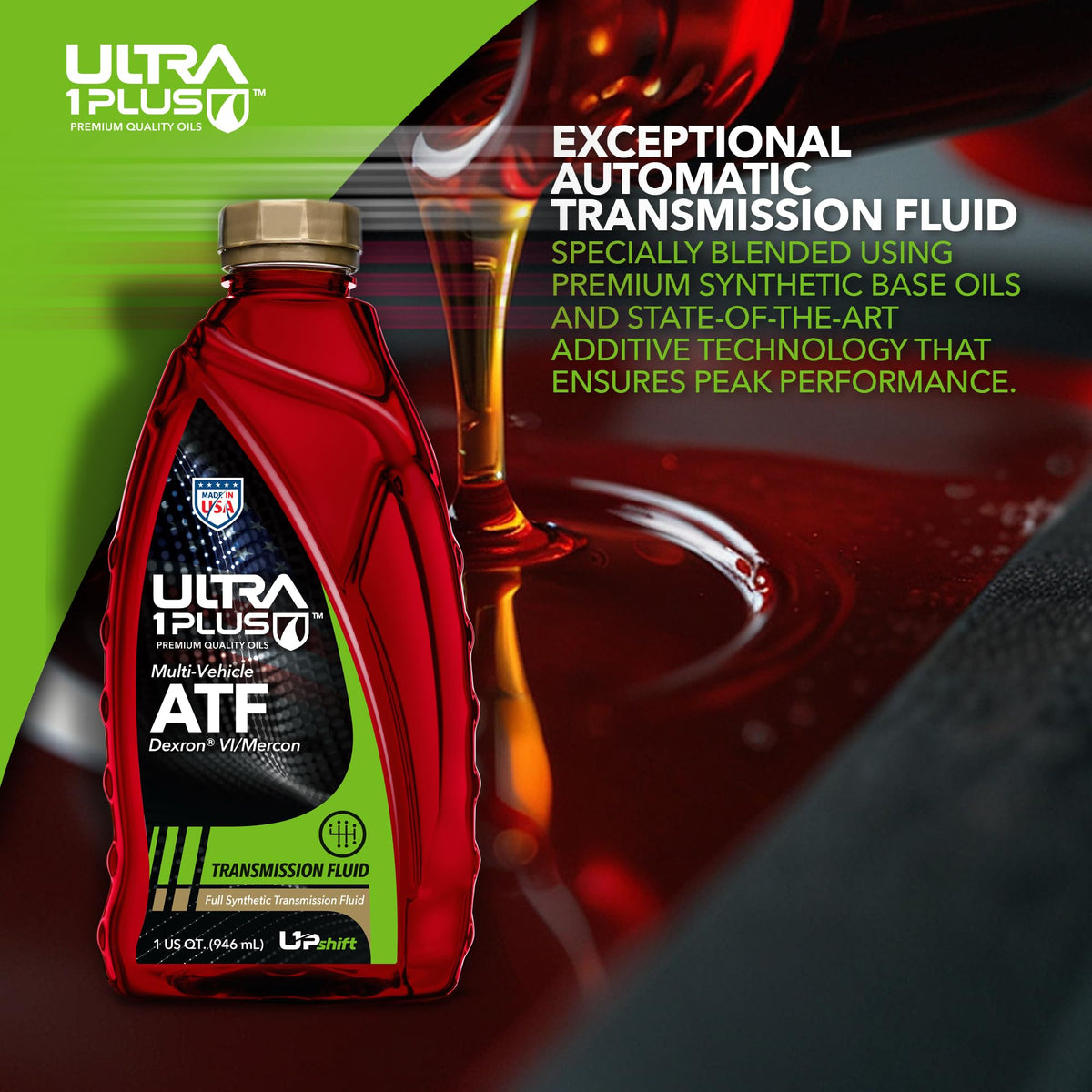 Full Synthetic Multi-Vehicle Transmission Fluid 1 Gallon E8744