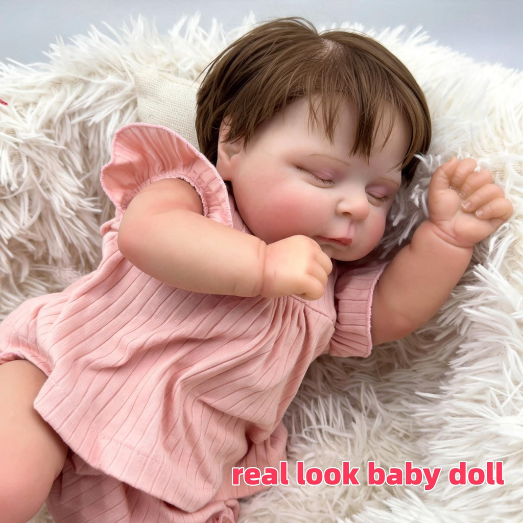 20 Inch Vinyl Silicone Reborn Baby Doll P271