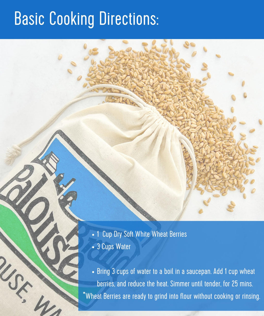 Soft White Wheat Berries 5 lbs C80435