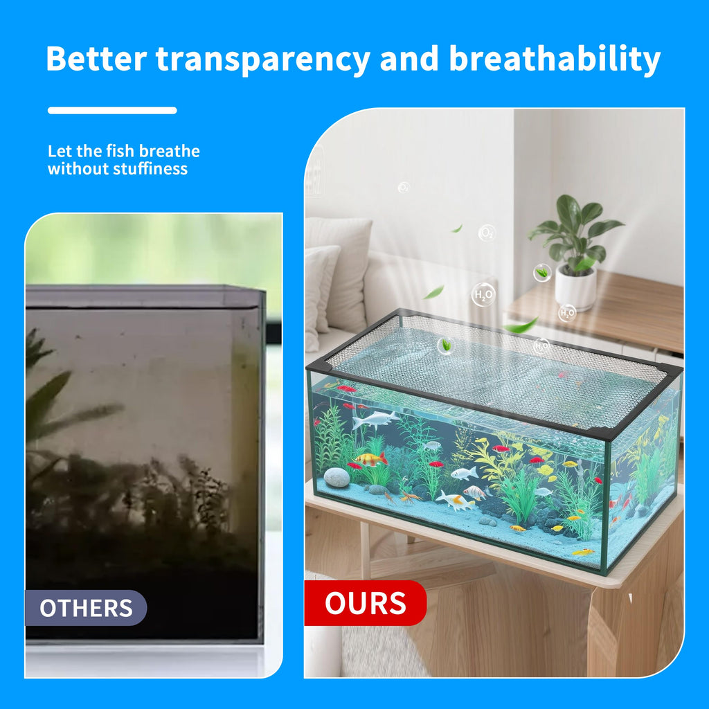 Magnetic Aquarium Lid Anti-Jumping Mesh Fish Tank Cover J73362
