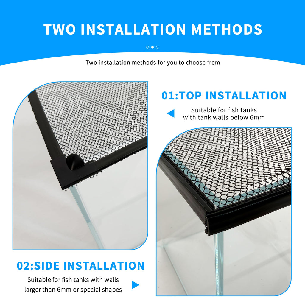 Magnetic Aquarium Lid Anti-Jumping Mesh Fish Tank Cover J73362