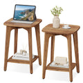 2-Tier Small Square Side Table Set of 2 B10850