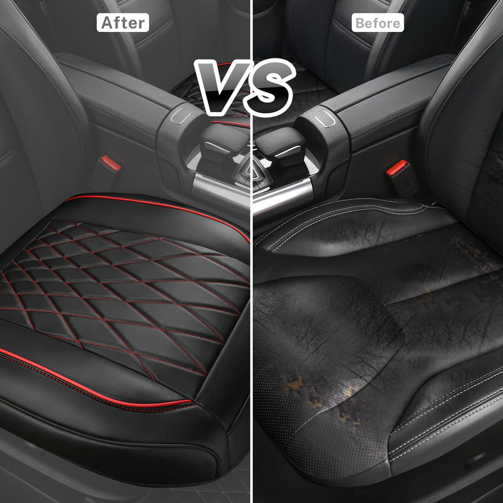 2 Pack Leather Front Car Seat Covers R653