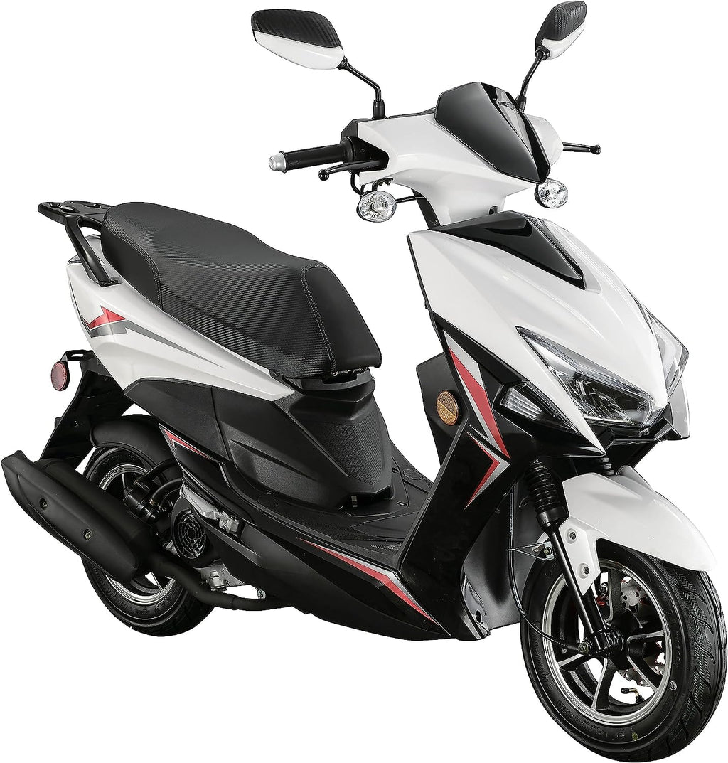 150cc Gas Automatic Scooter Moped with 10" Aluminum Wheels F866127