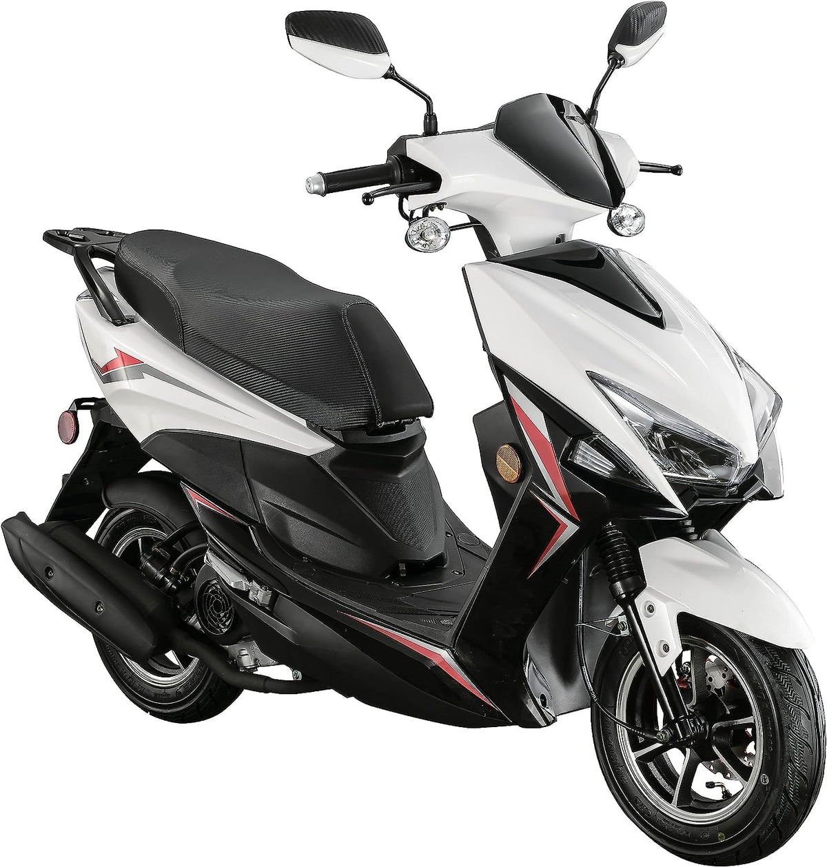 150cc Gas Automatic Scooter Moped with 10" Aluminum Wheels F866127