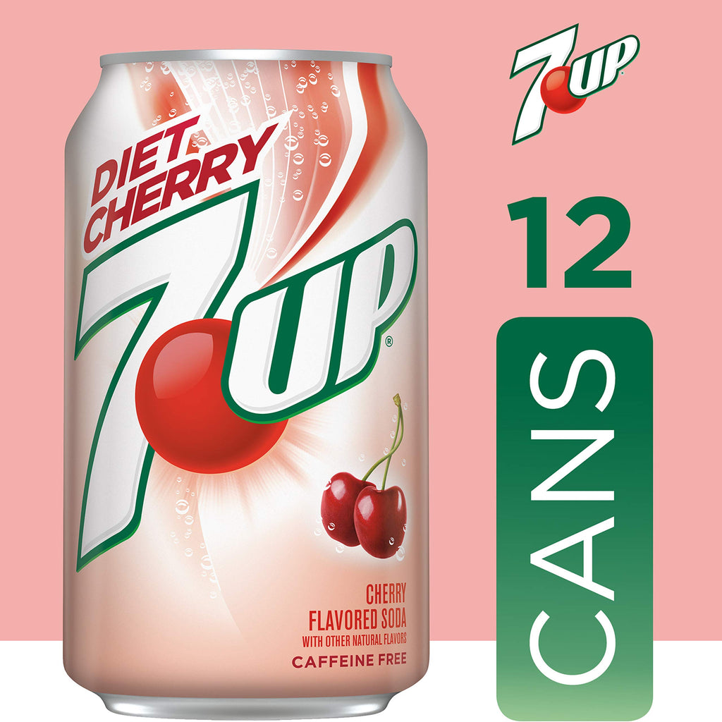 Diet Cherry Lemon Lime Soda, 12 Fl Oz (Pack Of 12) R962