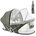 Portable Baby Bassinet with Mosquito Net & Sunshade G662061