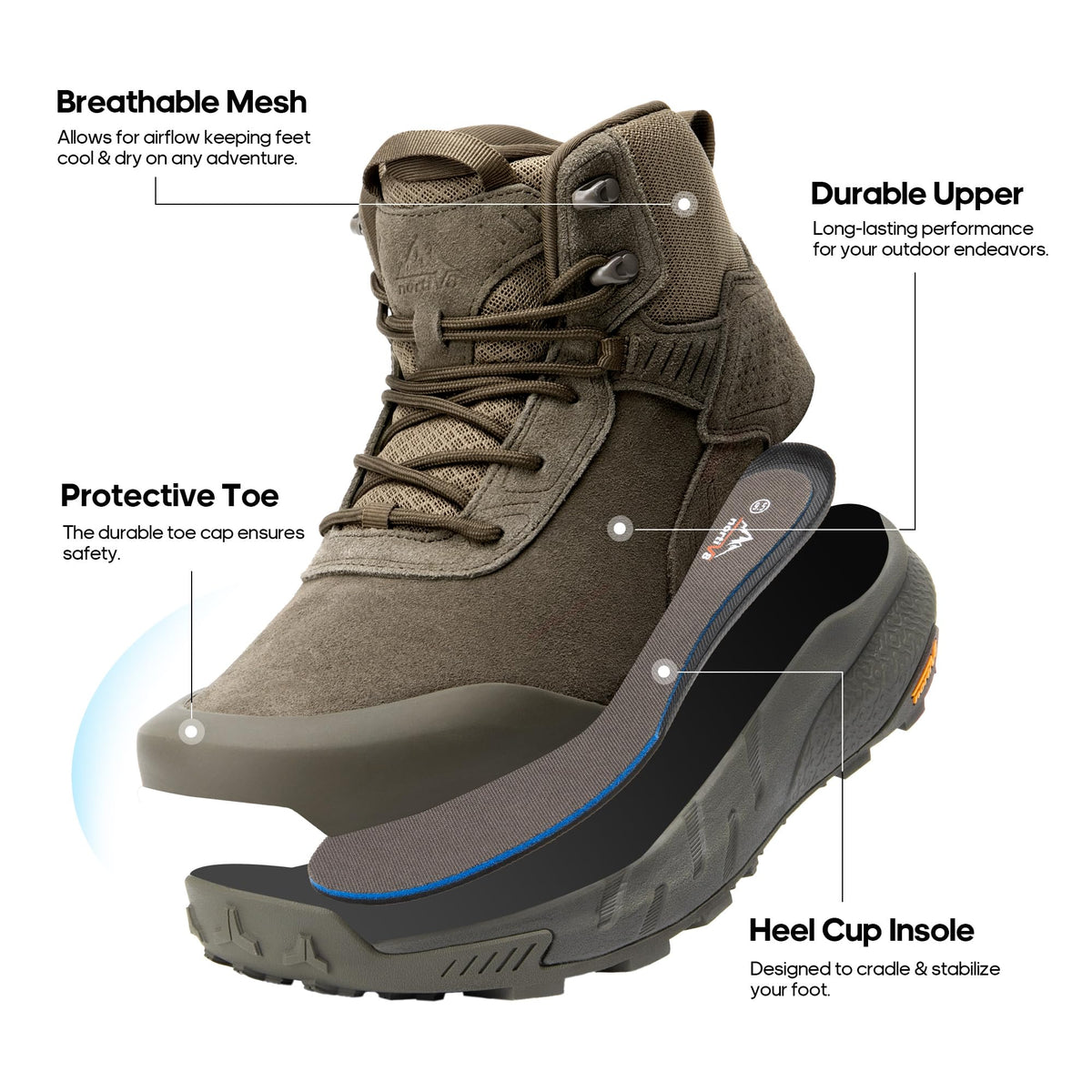 Waterproof Military Tactical Work Boots R459942