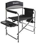 Heavy Duty Padded Folding Camping Chair with Side Table B851