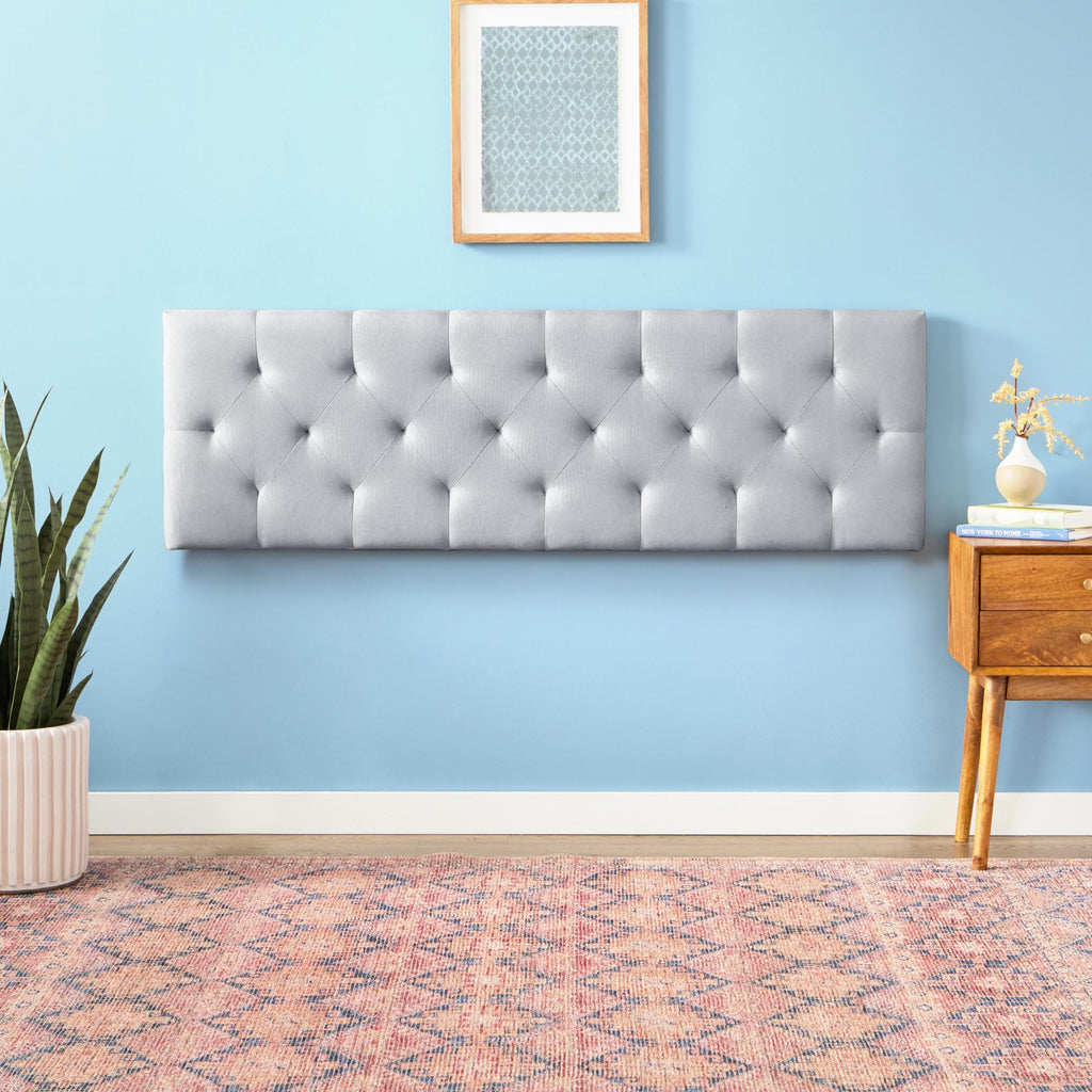 Stone Queen Size Upholstered Headboard Z5272