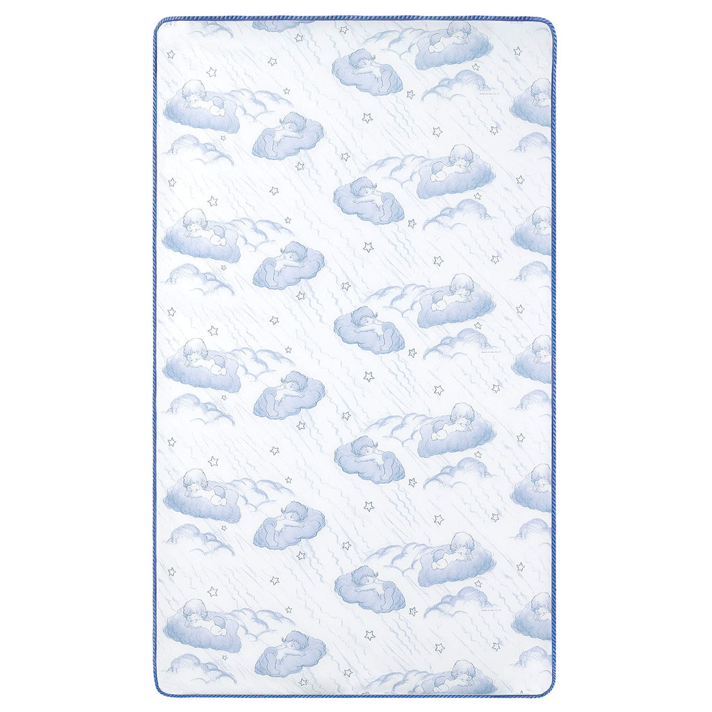 Blue 88 Coil Spring Crib and Toddler Bed Mattress J2234