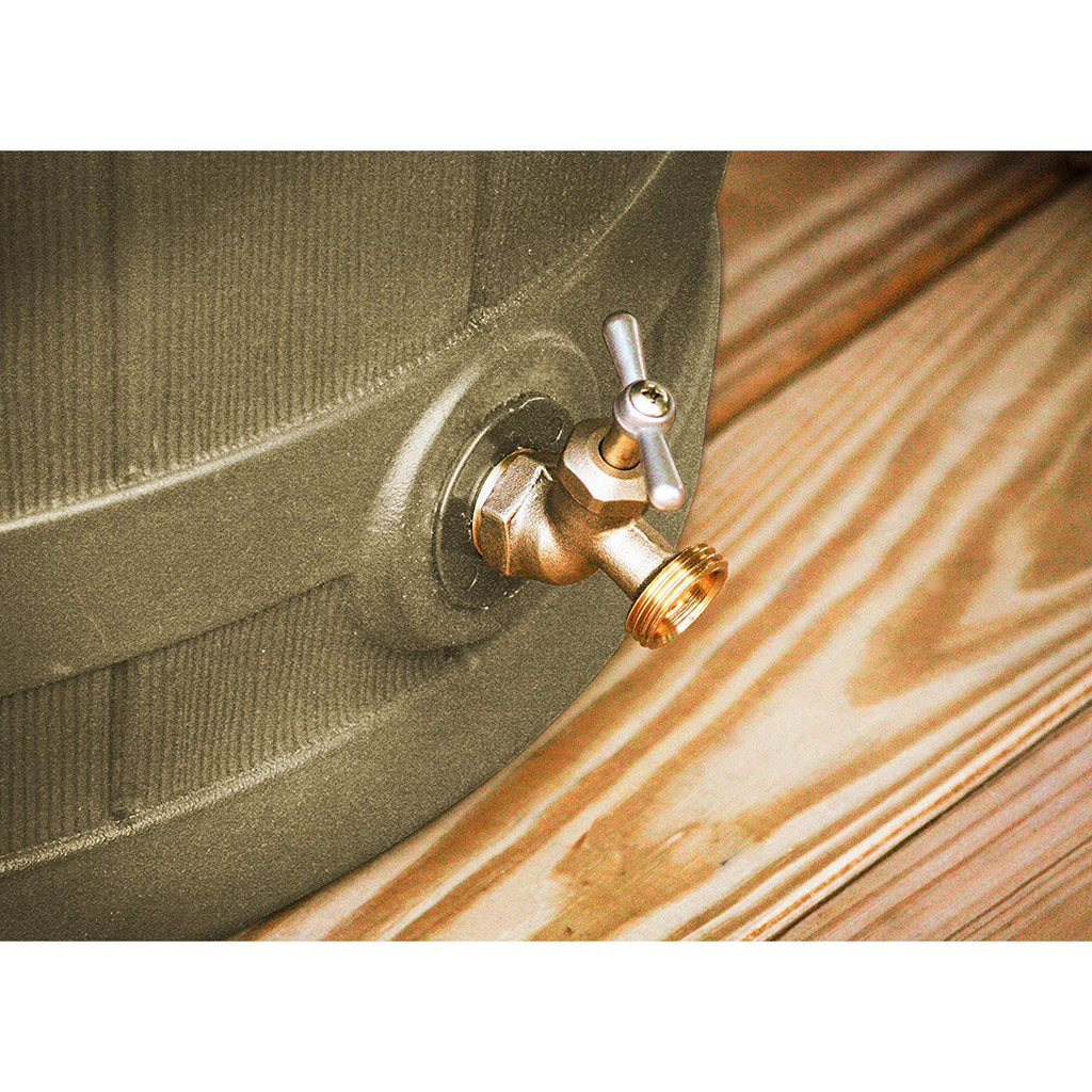 50 Gallon Rain Barrel with Diverter Kit F57472