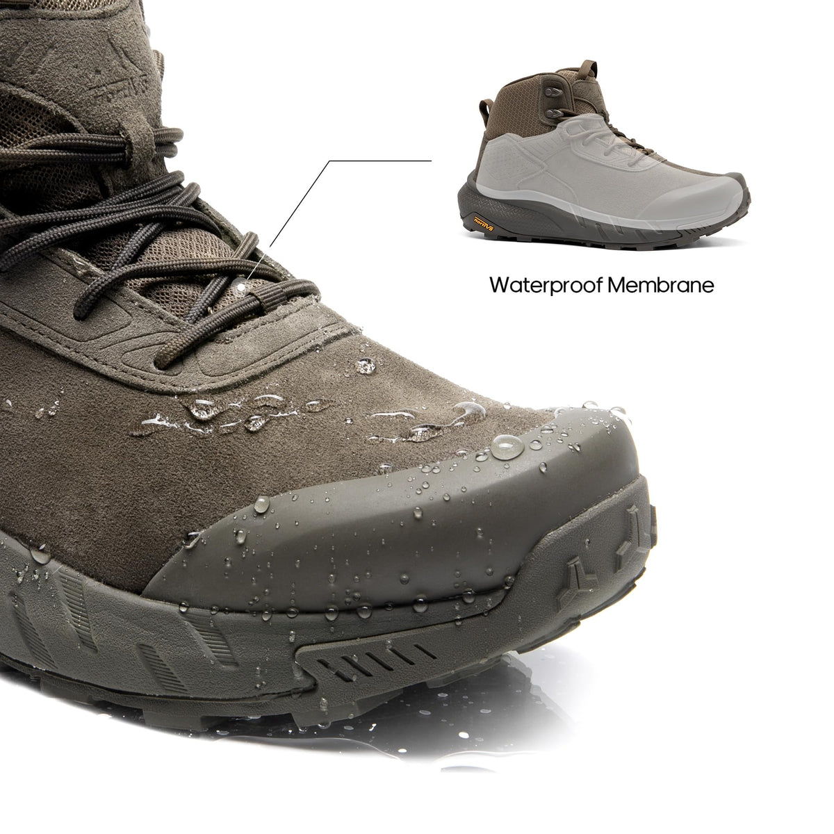 Waterproof Military Tactical Work Boots R459942