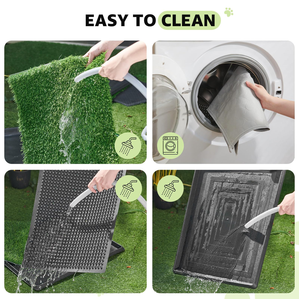 Dog Grass Pad with Tray 20.1x25.1in K86419