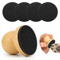 Wooden Dog Nail File Grinder with 4 Sanding Pad Z965