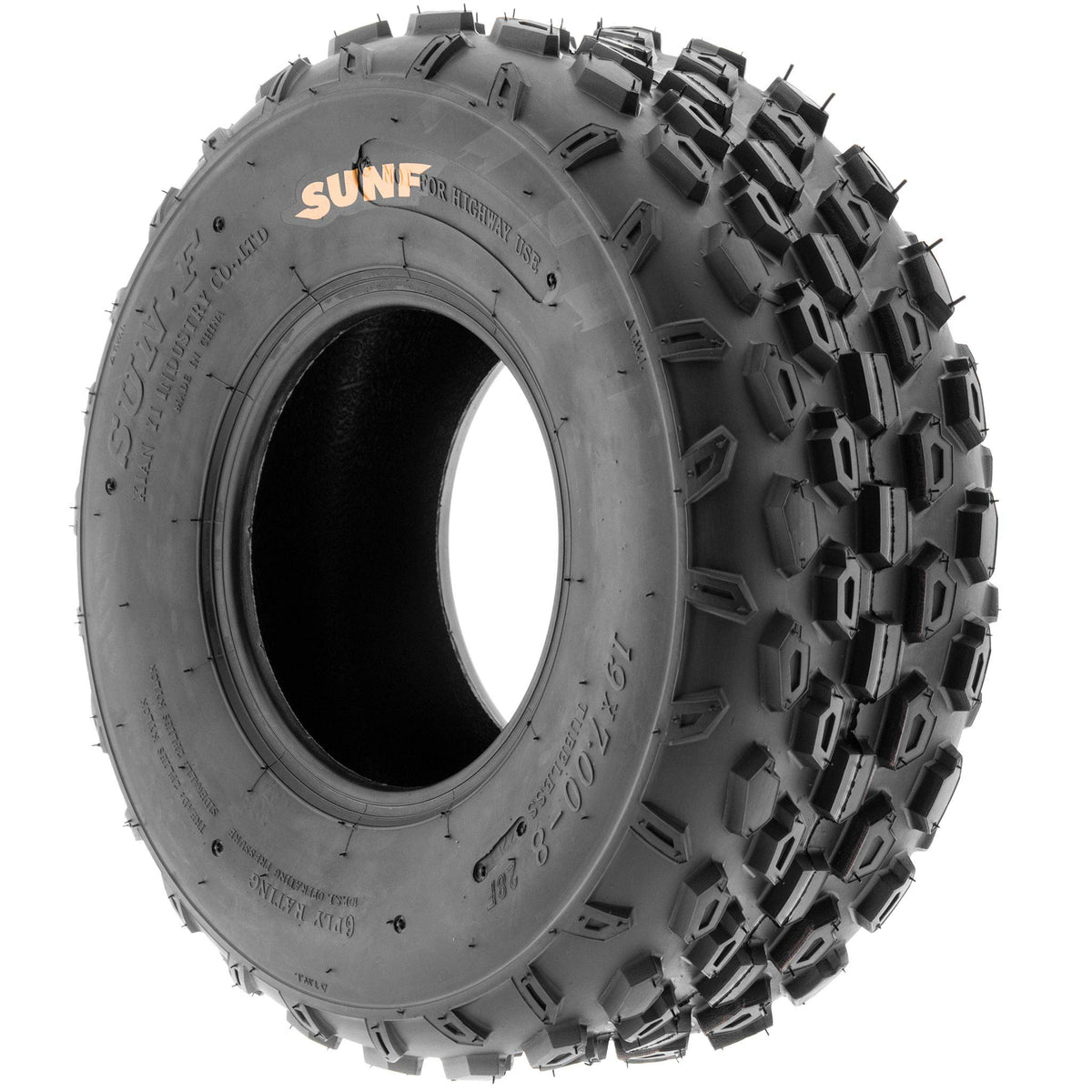 19x7-8 Tubeless 6 Ply Set of 4 F984