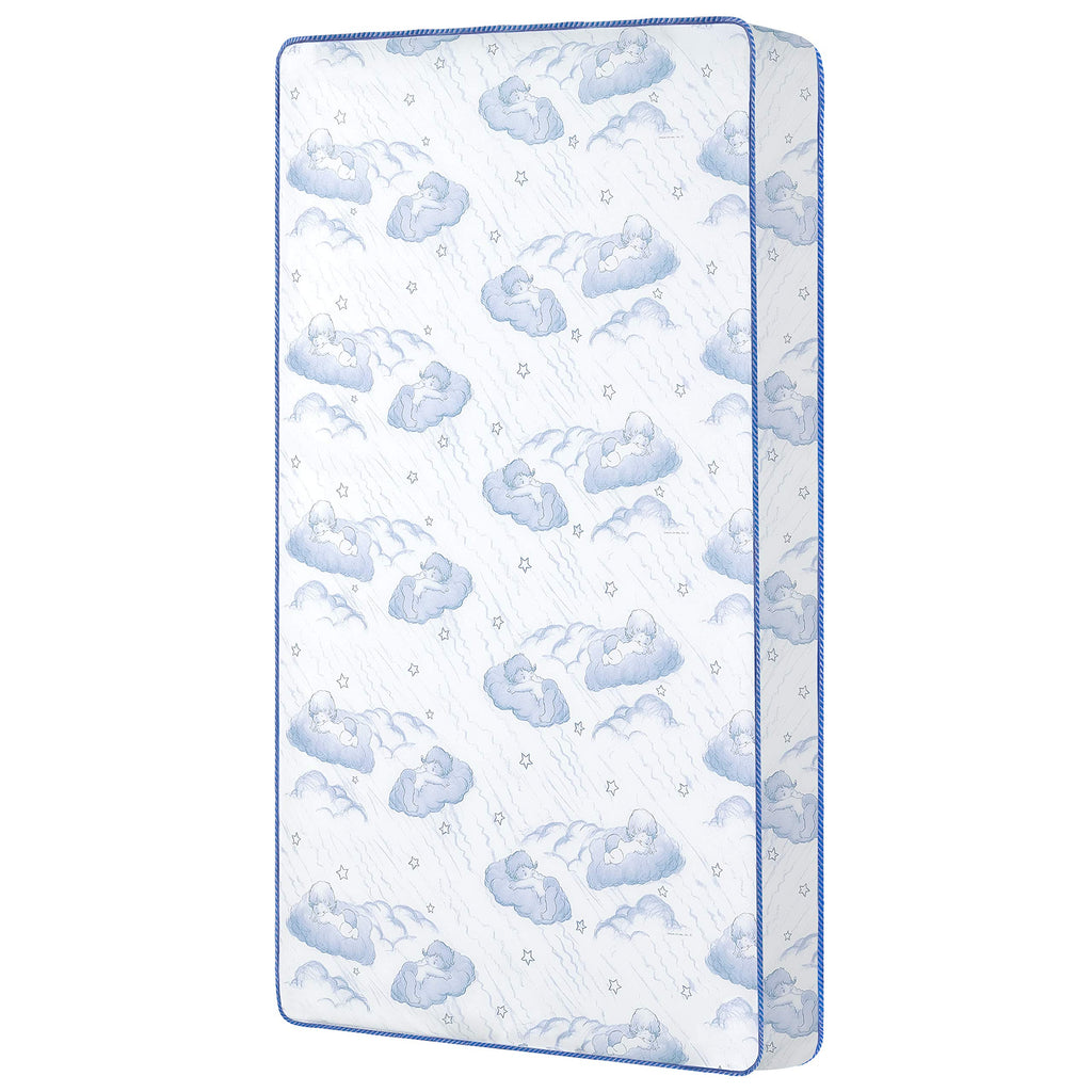 Blue 88 Coil Spring Crib and Toddler Bed Mattress J2234