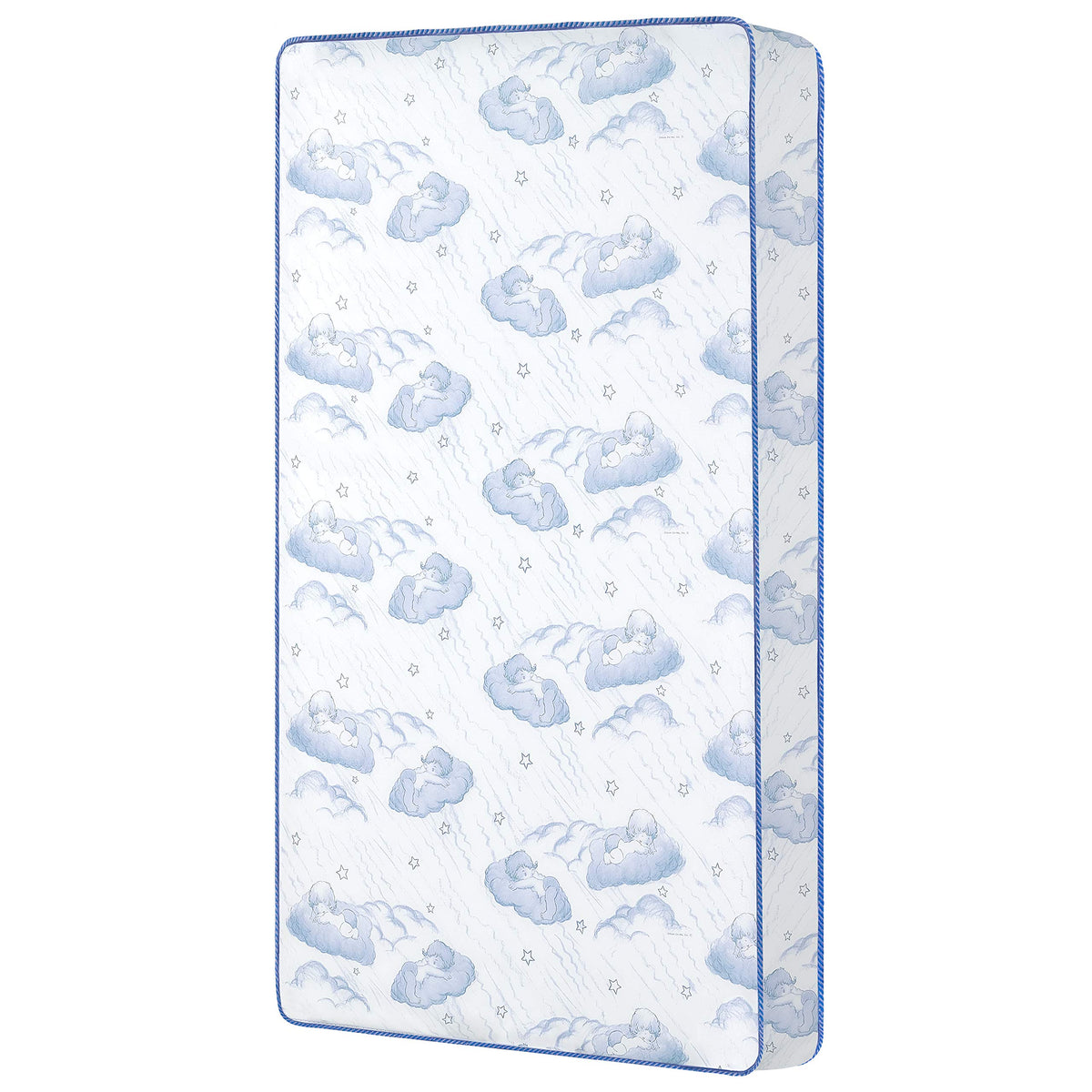 Blue 88 Coil Spring Crib and Toddler Bed Mattress J2234