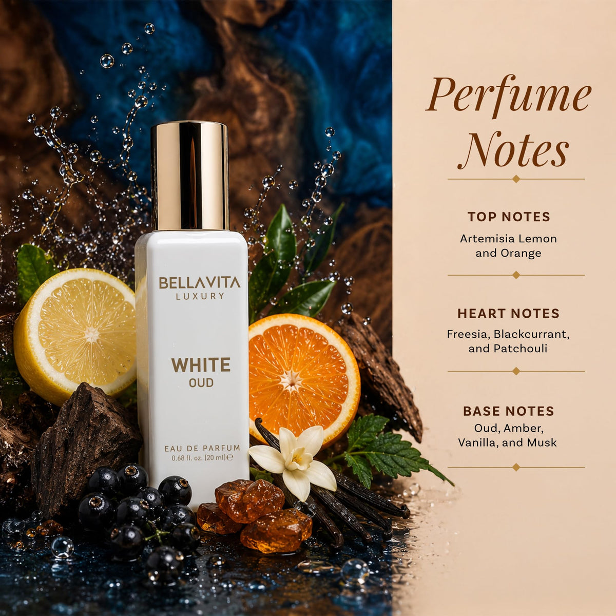 Unisex Perfume Gift Set with Honey & White Oud T47635