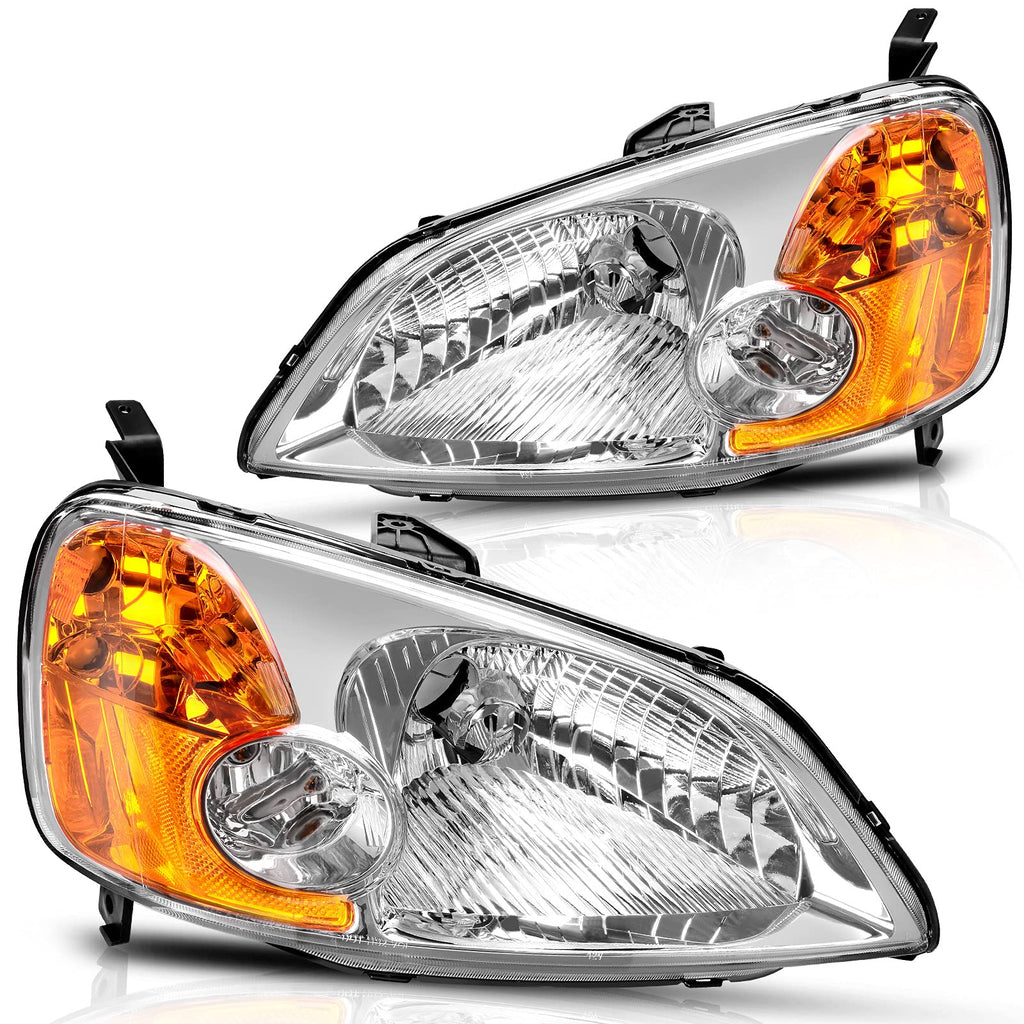 Headlight Assembly Chrome B10561