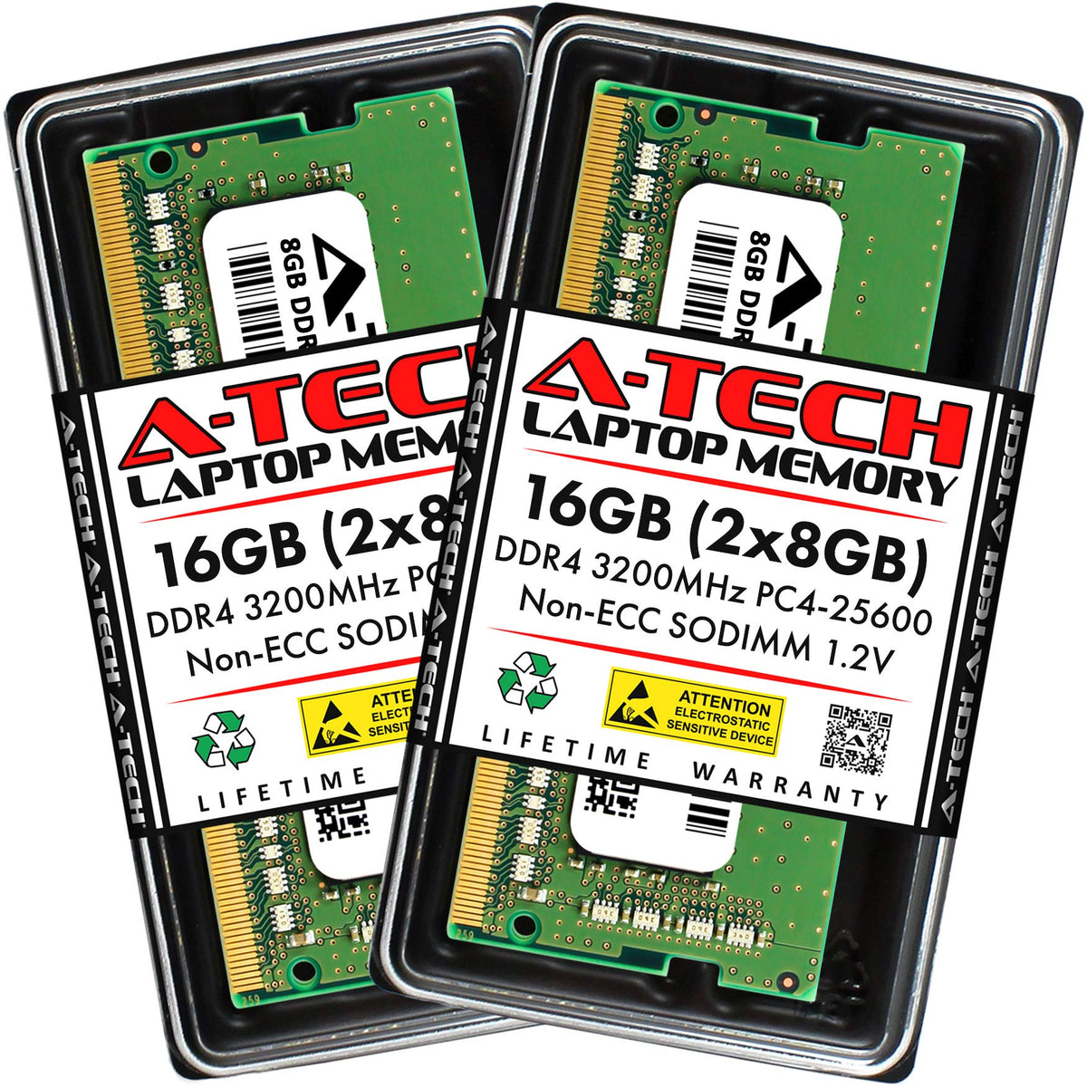16GB Kit 3200MHz DDR4 SODIMM Laptop Memory J985