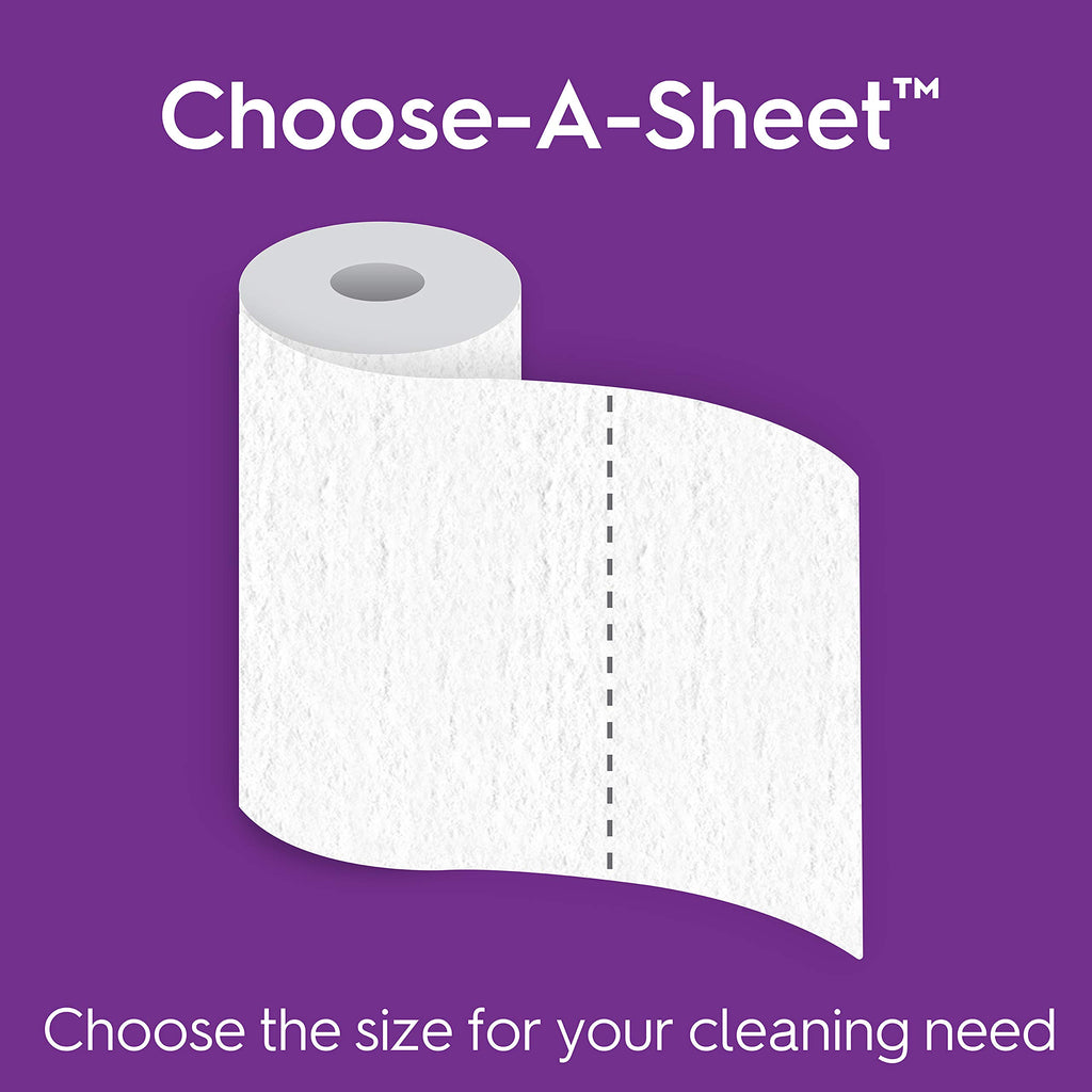 Choose-A-Sheet Paper Towels, 6 Big Rolls V55076