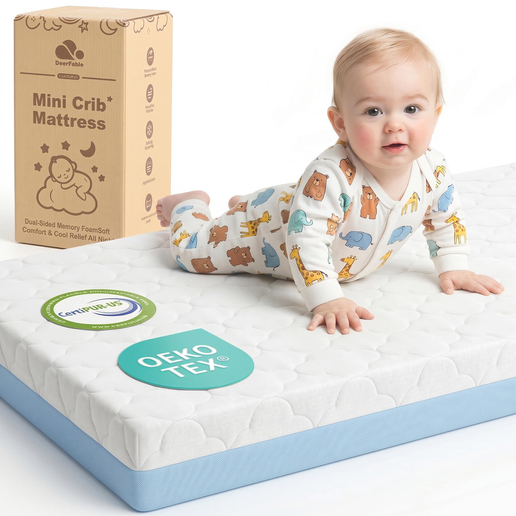 Dual Sided Memory Foam Pack and Play Mattress H839319