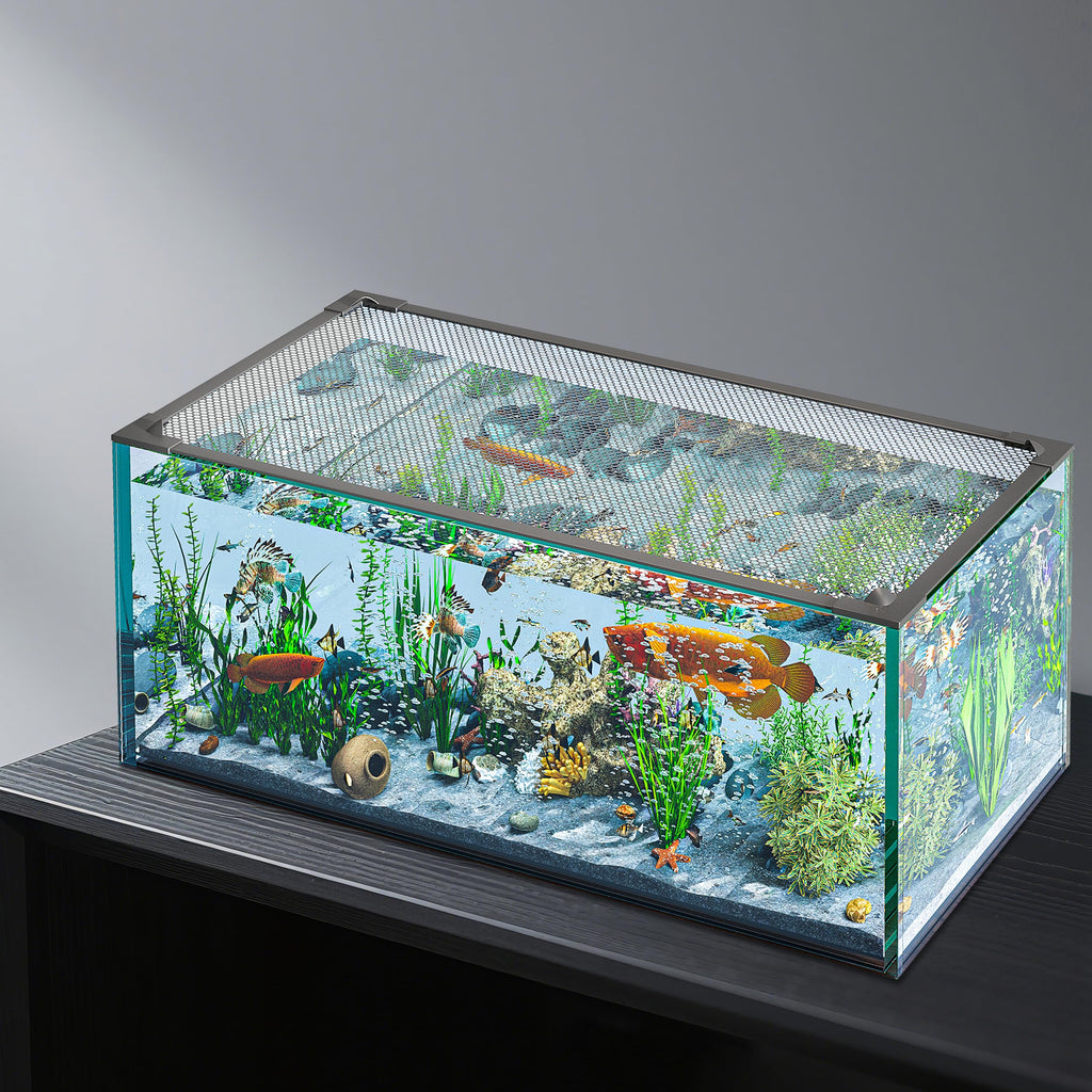 Magnetic Aquarium Lid Anti-Jumping Mesh Fish Tank Cover J73362
